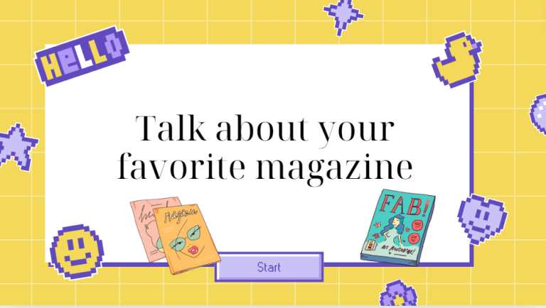 Talk about your favorite magazine – Bài mẫu giúp bạn đạt điểm cao