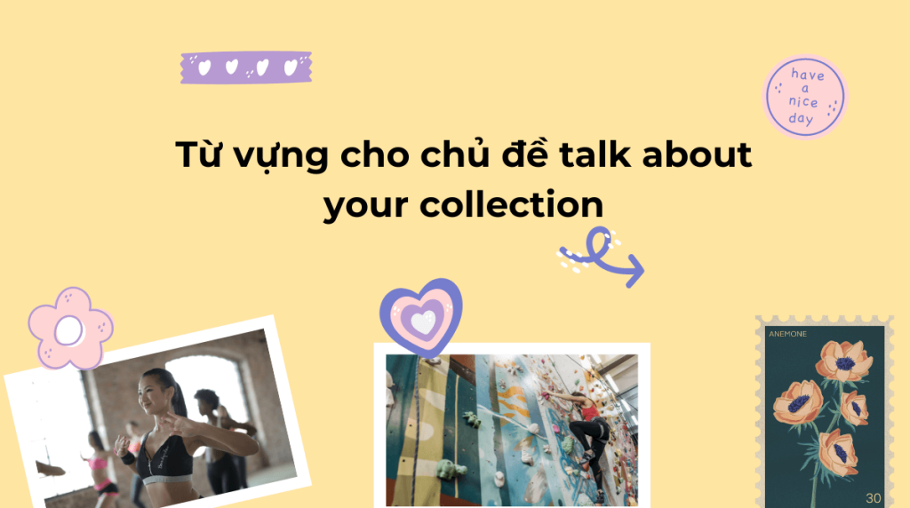 Từ vựng cho chủ đề talk about your collection