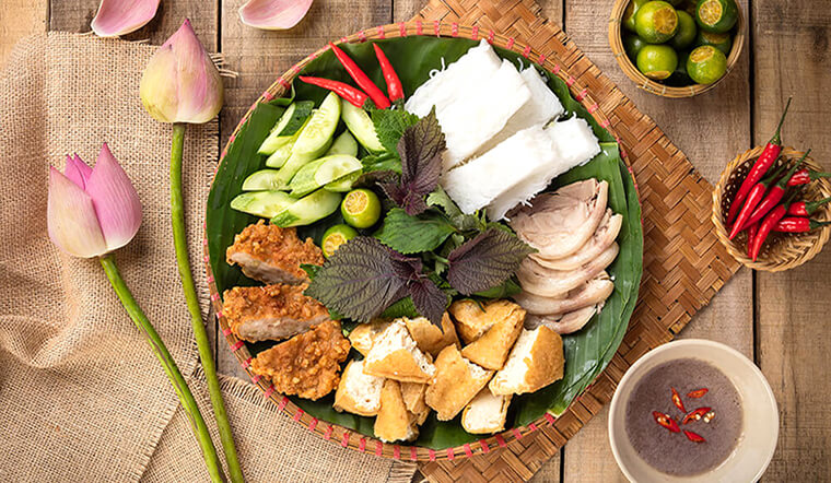 Bài mẫu chủ đề Talk about Vietnamese food – bún đậu mắm tôm