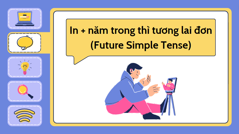 In + năm trong thì tương lai đơn (Future Simple Tense)