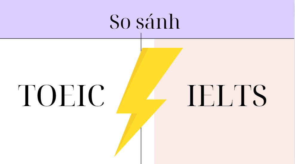 So sánh TOEIC với IELTS