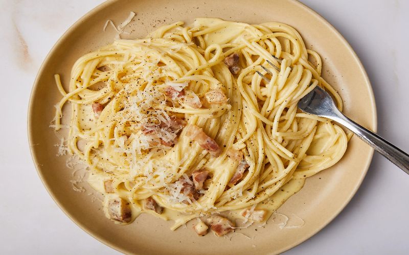 Bài mẫu về spaghetti carbonara