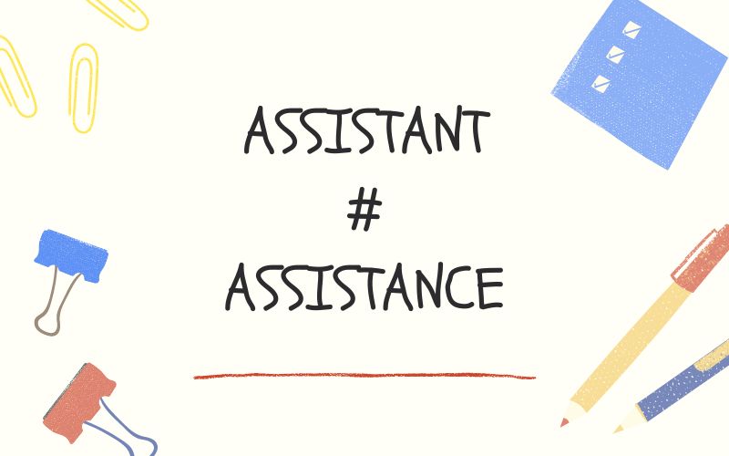 Các dạng từ khác của assist