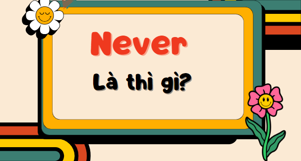 Never là thì gì? Phân biệt never và ever? Tất tần tật lưu ý sử dụng never trong tiếng Anh